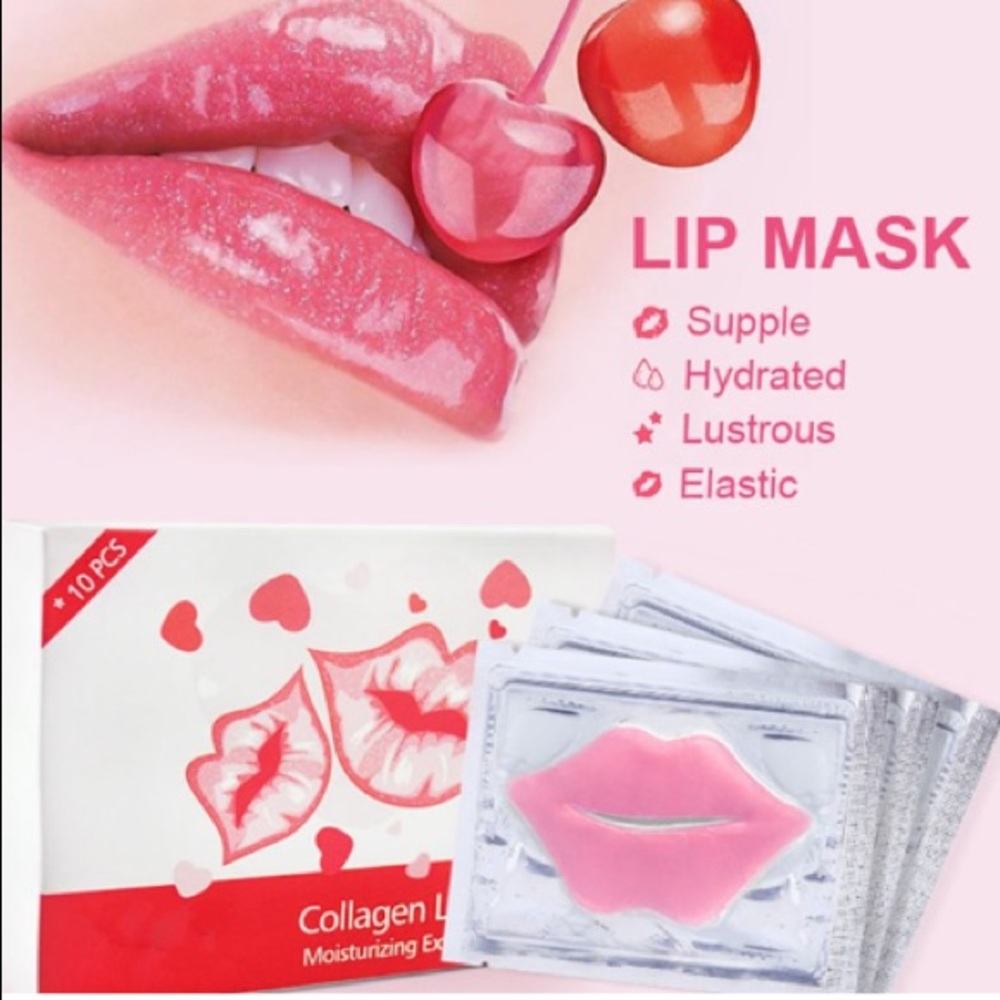 5 pack Korean collagen & anti-wrinkle lip mask